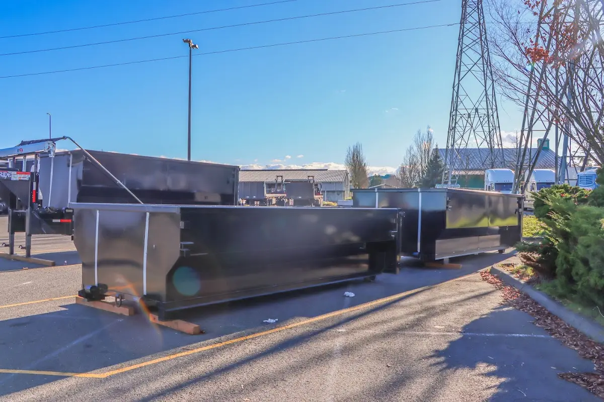 Professional dumpster rental and junk removal service in West Perrine